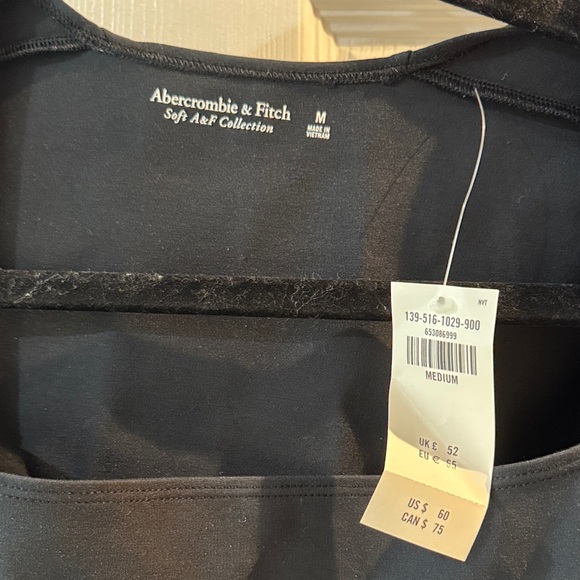 Abercrombie & Fitch Soft Black Bodysuit - Picture 2 of 5